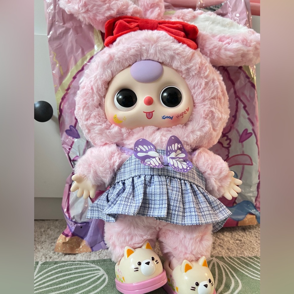 Babythree V1 400% Size Plush Series With dress and shoes